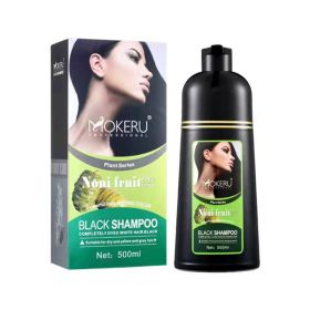 Organic Natural Fast Hair Dye Only 5 Minutes Noni Plant Black Hair Color Dye Shampoo