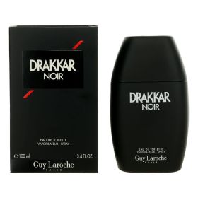 Drakkar Noir by Guy Laroche, 3.4 oz Eau De Toilette Spray for Men