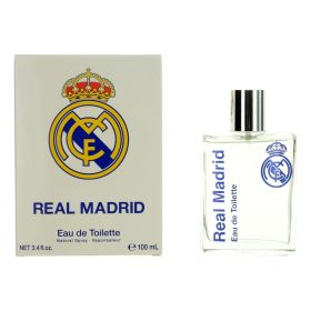 FC Real Madrid by Air-Val International, 3.4 oz Eau De Toilette Spray for Men