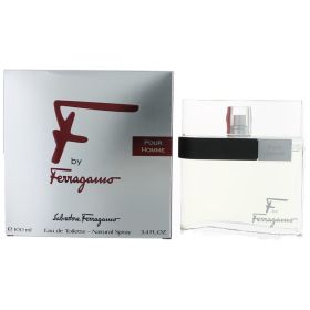 F by Salvatore Ferragamo, 3.4 oz Eau De Toilette Spray for Men