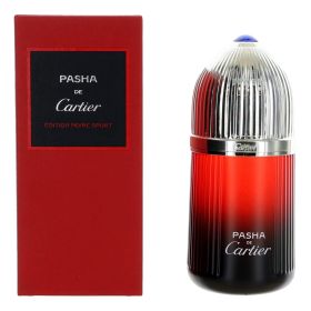 Pasha Noire Sport by Cartier, 3.4 oz Eau De Toilette Spray for Men