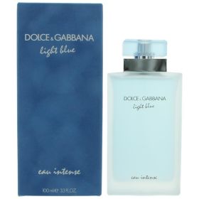 Light Blue Eau Intense by Dolce & Gabbana, 3.3 oz Eau De Parfum Spray for Women