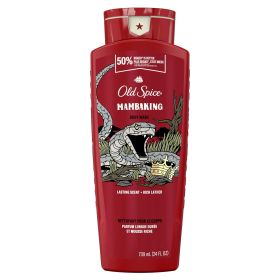 Old Spice Body Wash for Men, Mamba King, All Skin Types, 24 fl oz