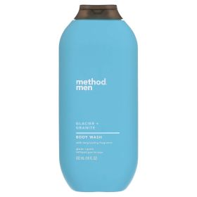 Method Men Gel Liquid Body Wash, Glacier + Granite, 18 fl oz