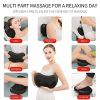 Shiatsu Pillow Massager with Heat Electric Pillow Back & Neck Massager for Stress Relief & Ultimate Relaxation;  Lower Back & Shoulder Massage Great G