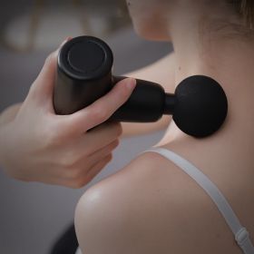 No More Sore Mini Massager And Muscle Toner (Color: black)