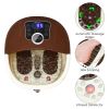 Shiatsu Portable Heated Electric Foot Spa Bath Roller Motorized Massager